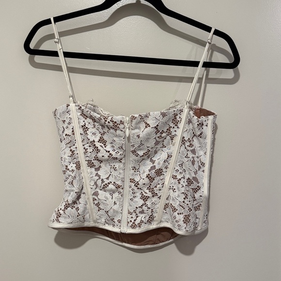 House of CB White Lace Corset Top - Picture 4 of 4